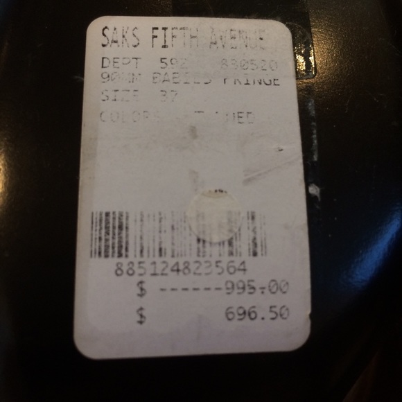 NIB Saint Laurent Fringed "Babies" Ankle Boots - Picture 8 of 8